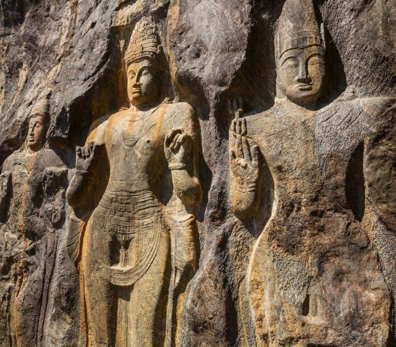 Statue on Sri Lanka